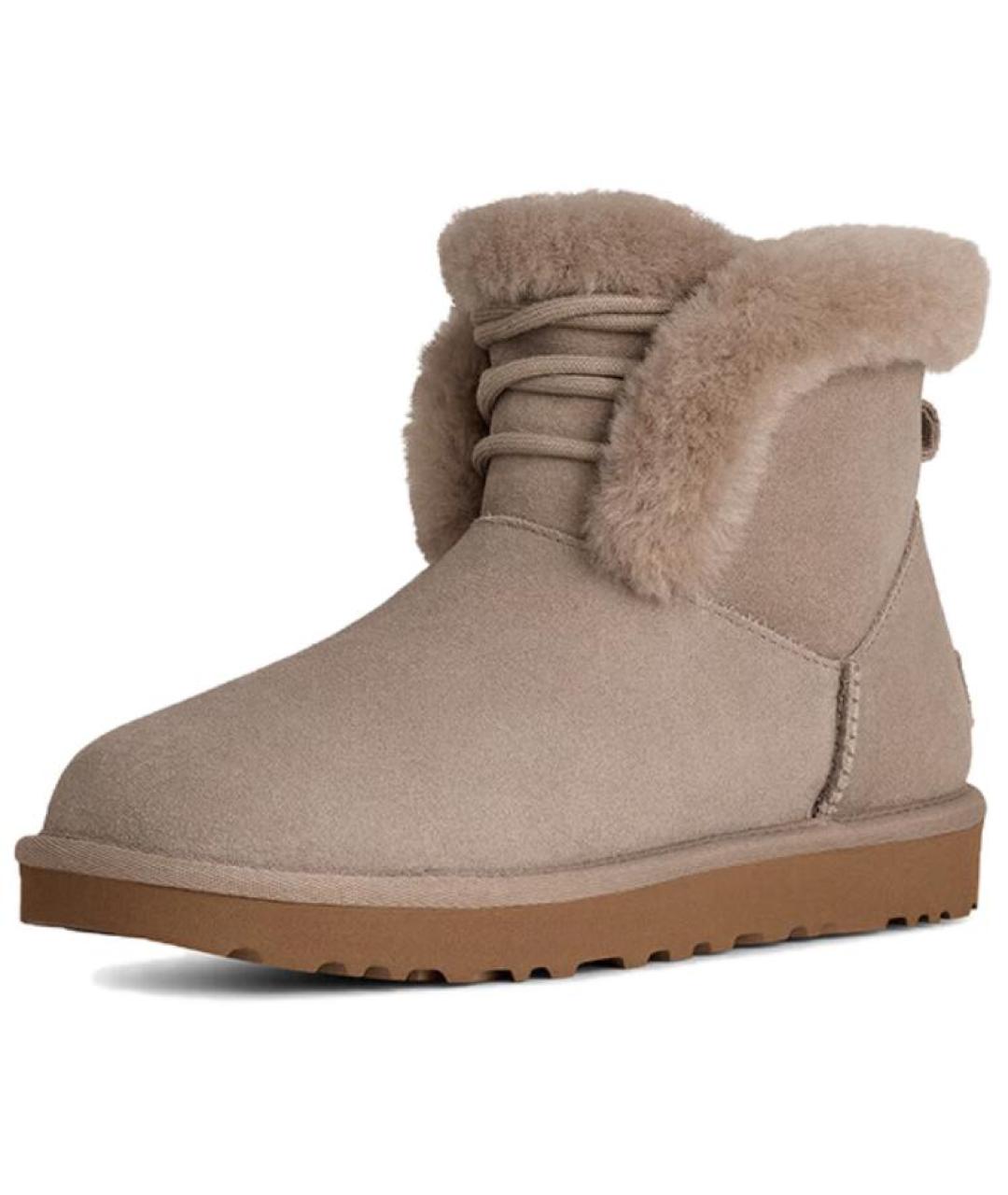 UGG AUSTRALIA Серые замшевые ботинки, фото 3