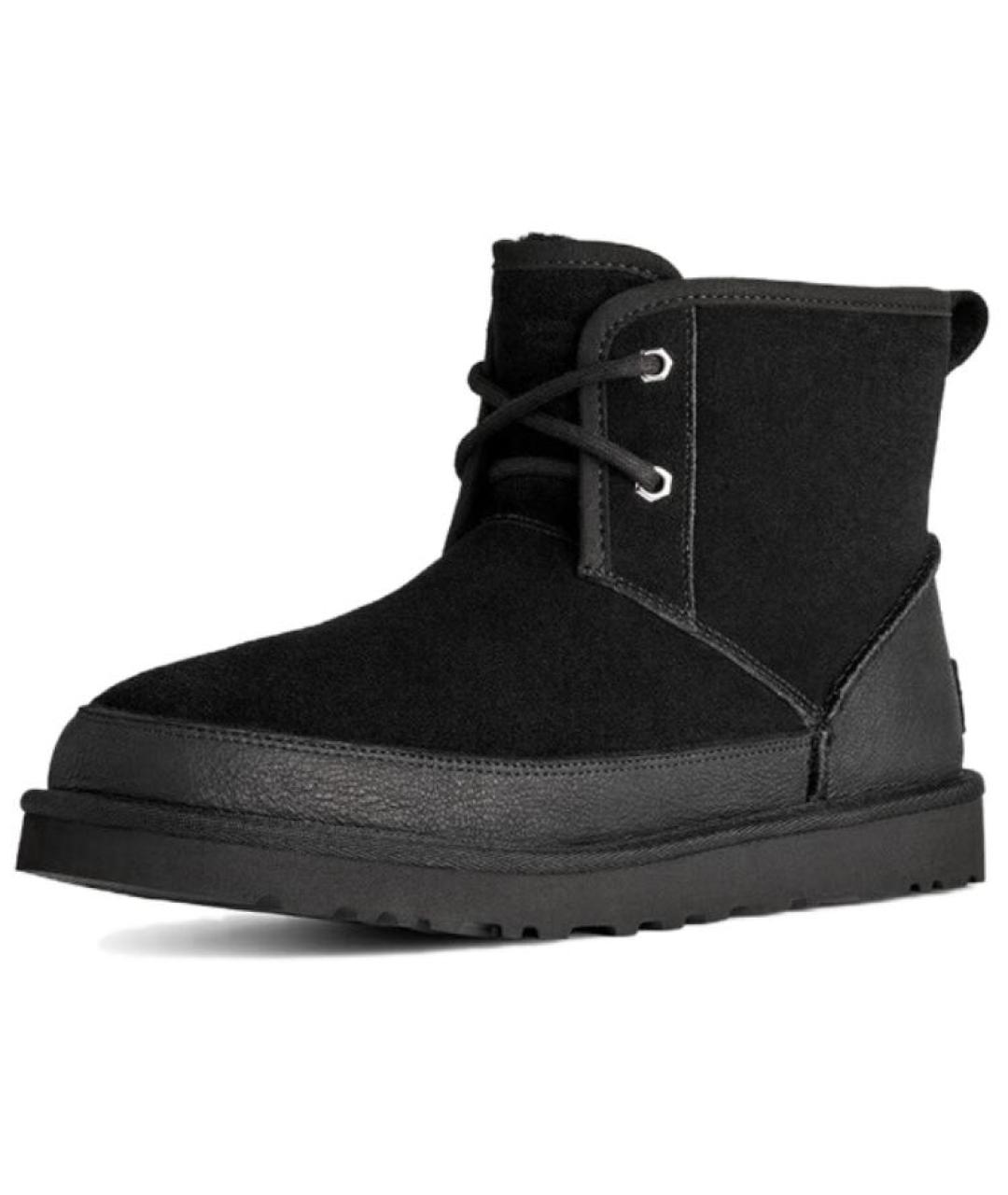 UGG AUSTRALIA Черные замшевые высокие ботинки, фото 2