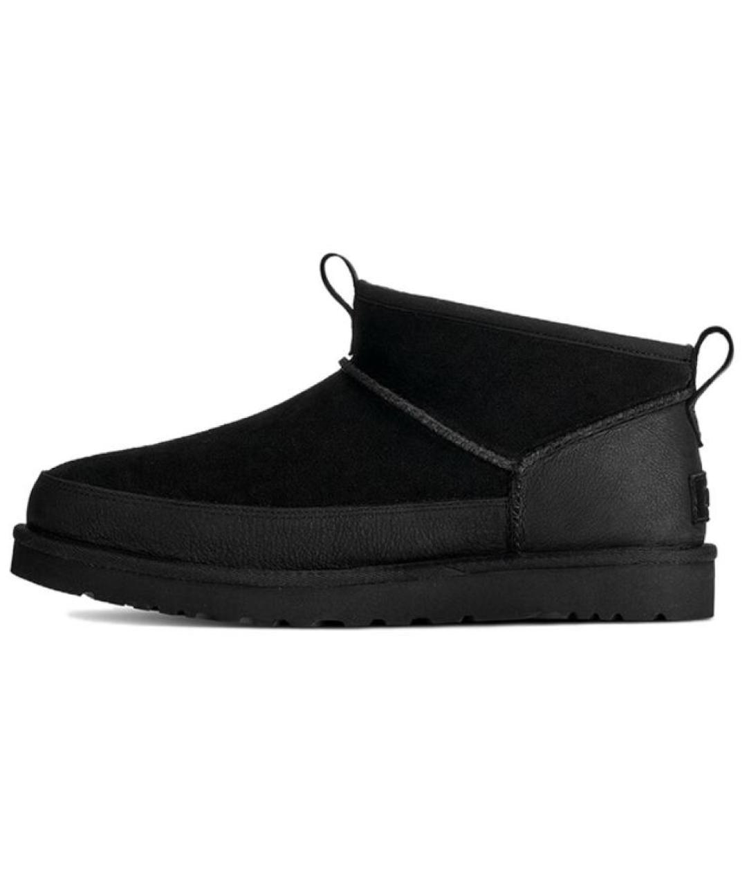 UGG AUSTRALIA Черные замшевые высокие ботинки, фото 2