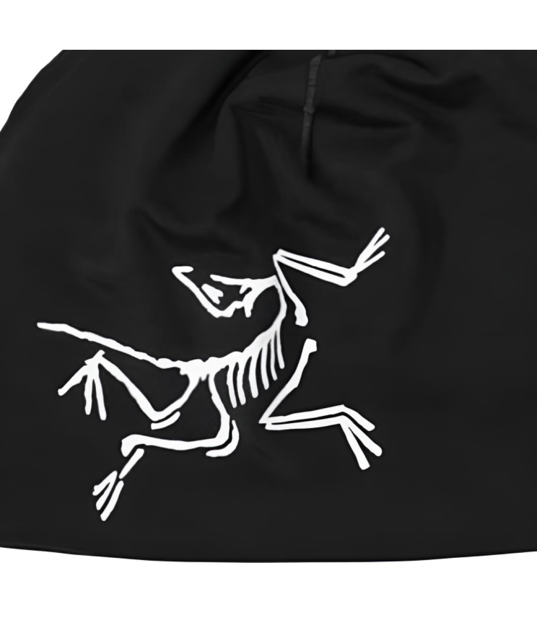 ARCTERYX Черная шерстяная шапка, фото 2