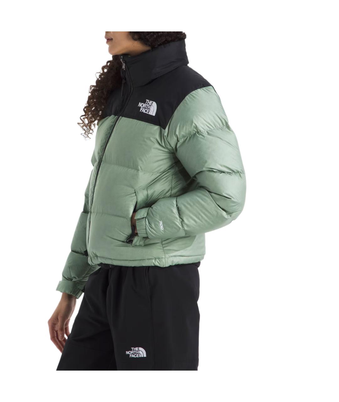 THE NORTH FACE Зеленый пуховик, фото 2