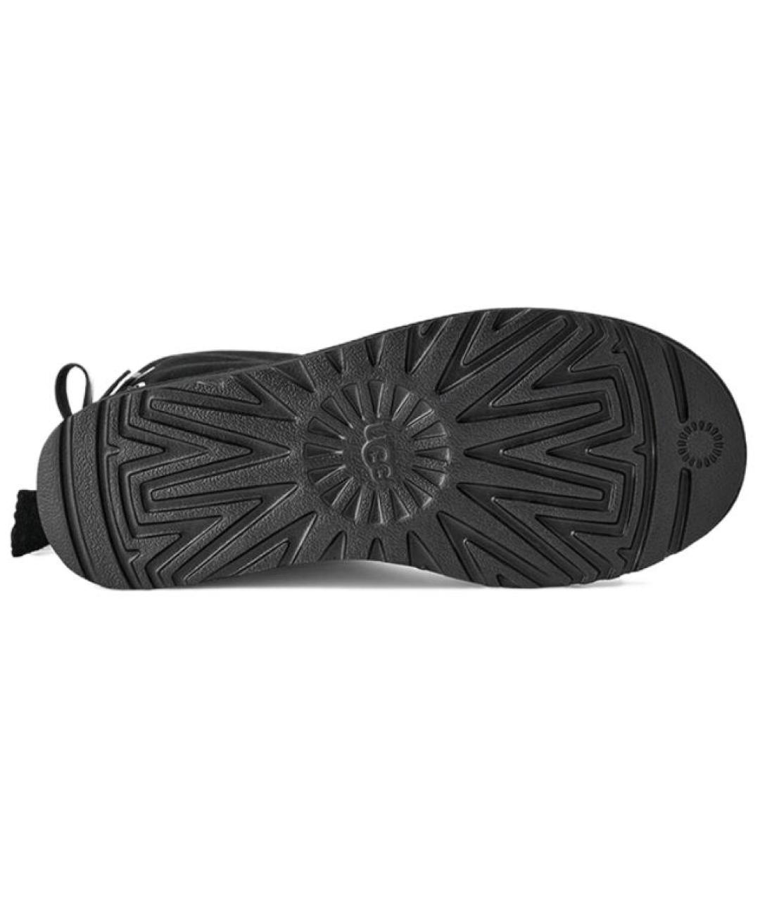 UGG AUSTRALIA Черные замшевые ботинки, фото 7