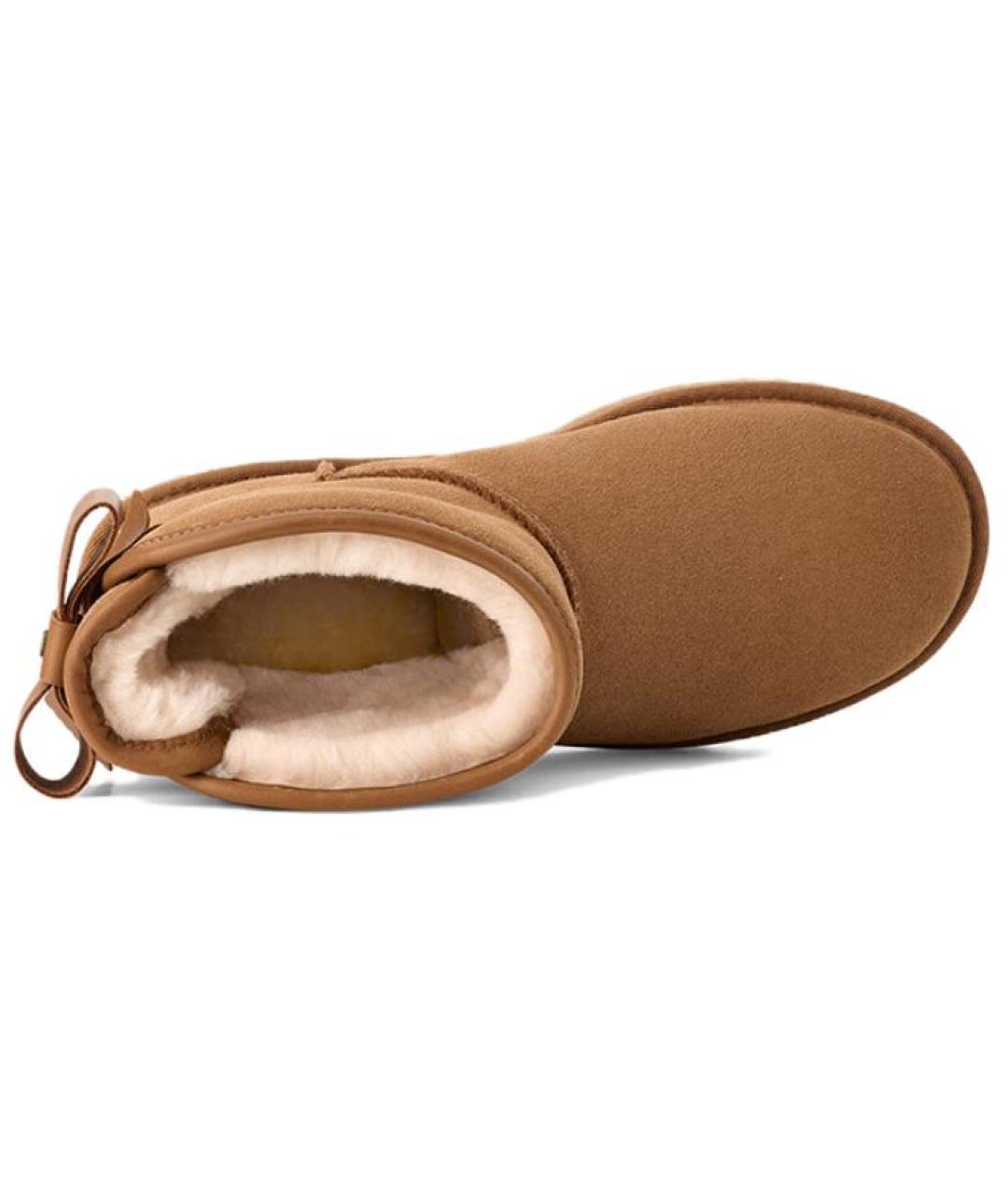 UGG AUSTRALIA Коричневые замшевые ботинки, фото 6