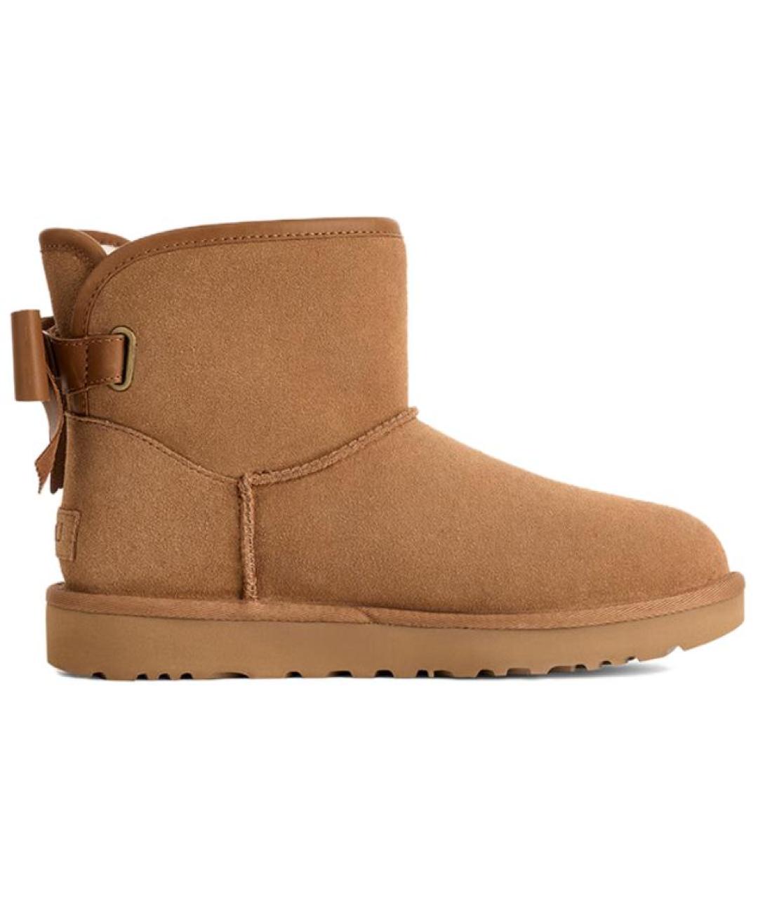 UGG AUSTRALIA Коричневые замшевые ботинки, фото 1