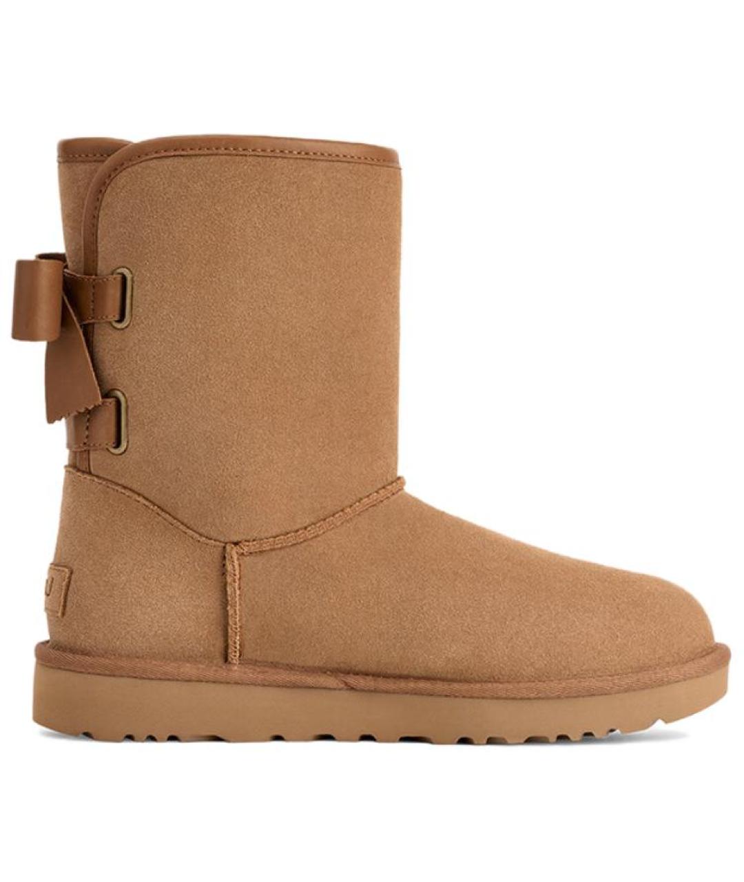 UGG AUSTRALIA Коричневые замшевые ботинки, фото 1
