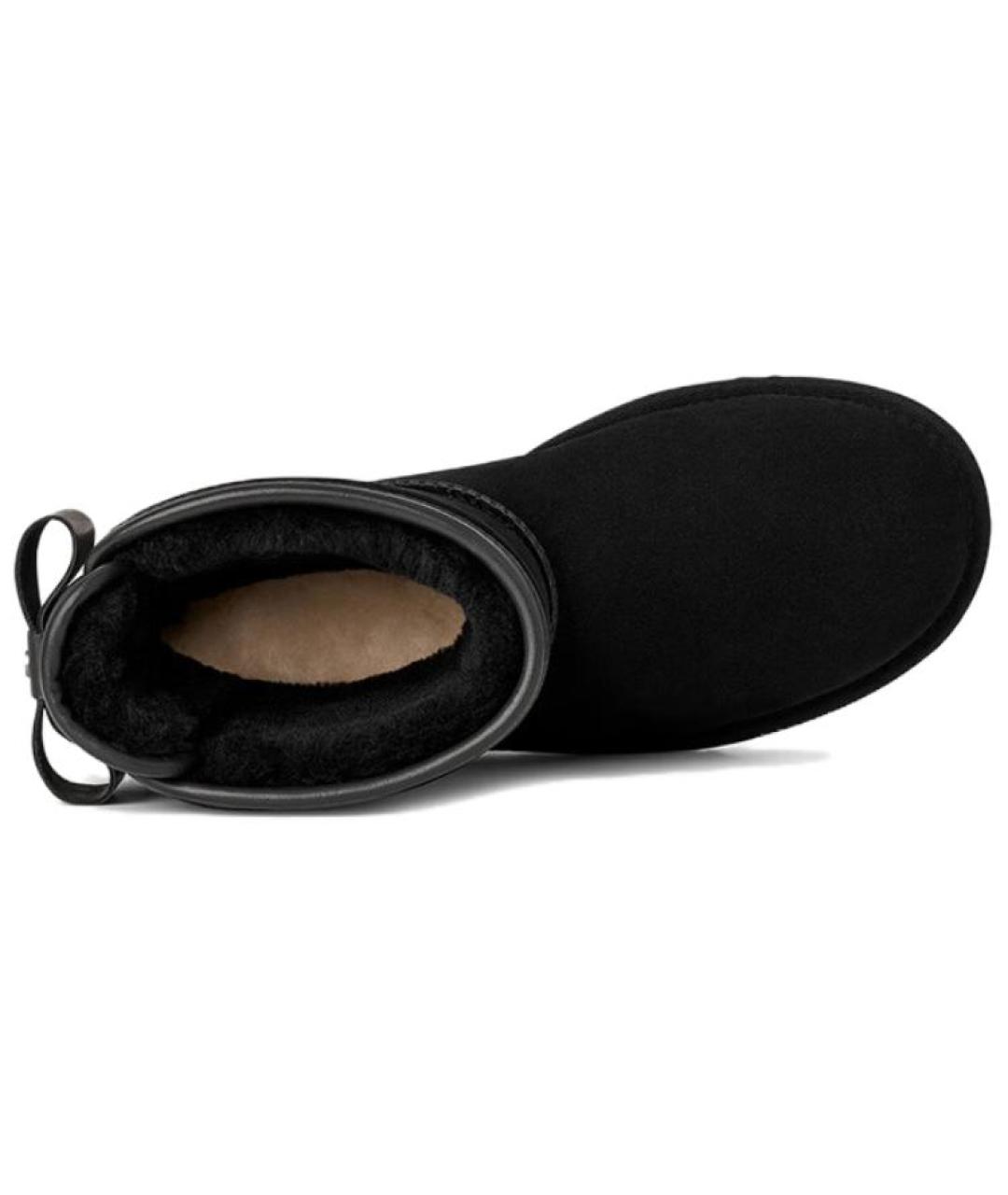 UGG AUSTRALIA Черные замшевые ботинки, фото 6