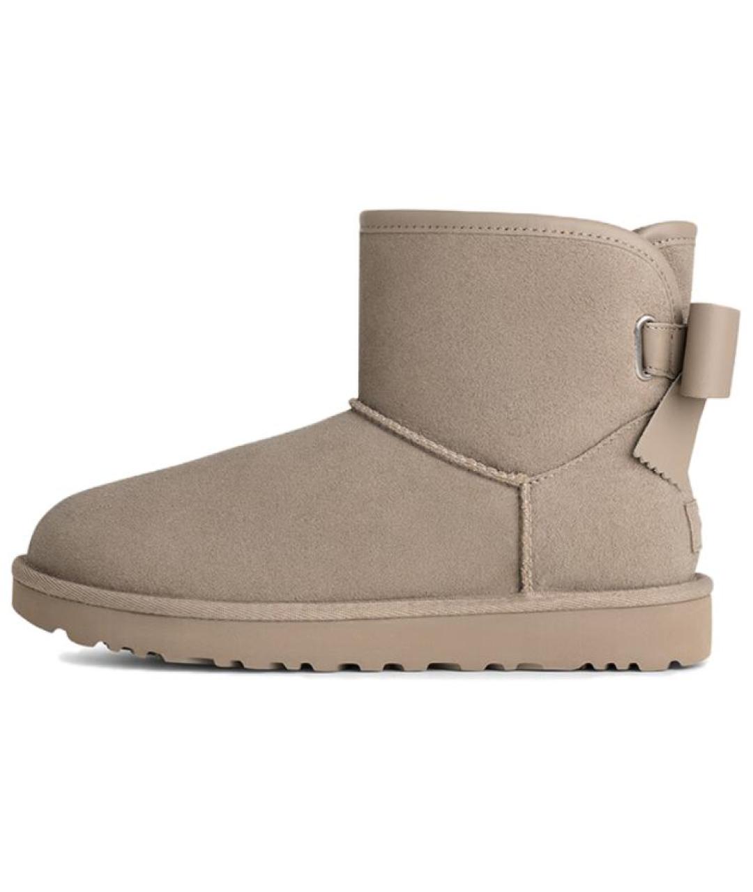 UGG AUSTRALIA Серые замшевые ботинки, фото 2