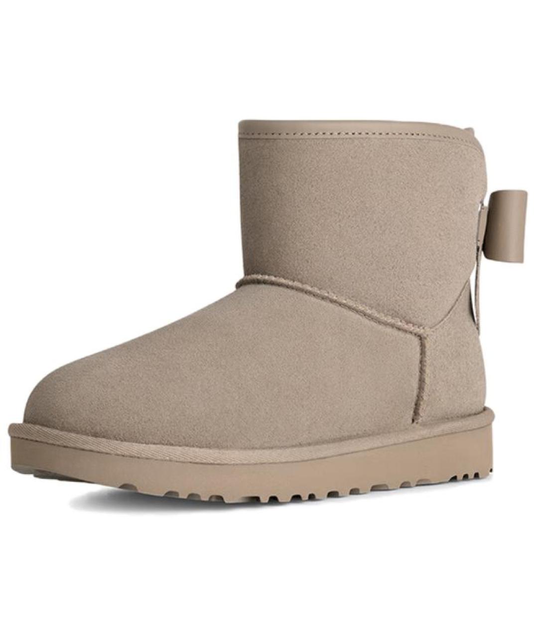 UGG AUSTRALIA Серые замшевые ботинки, фото 3