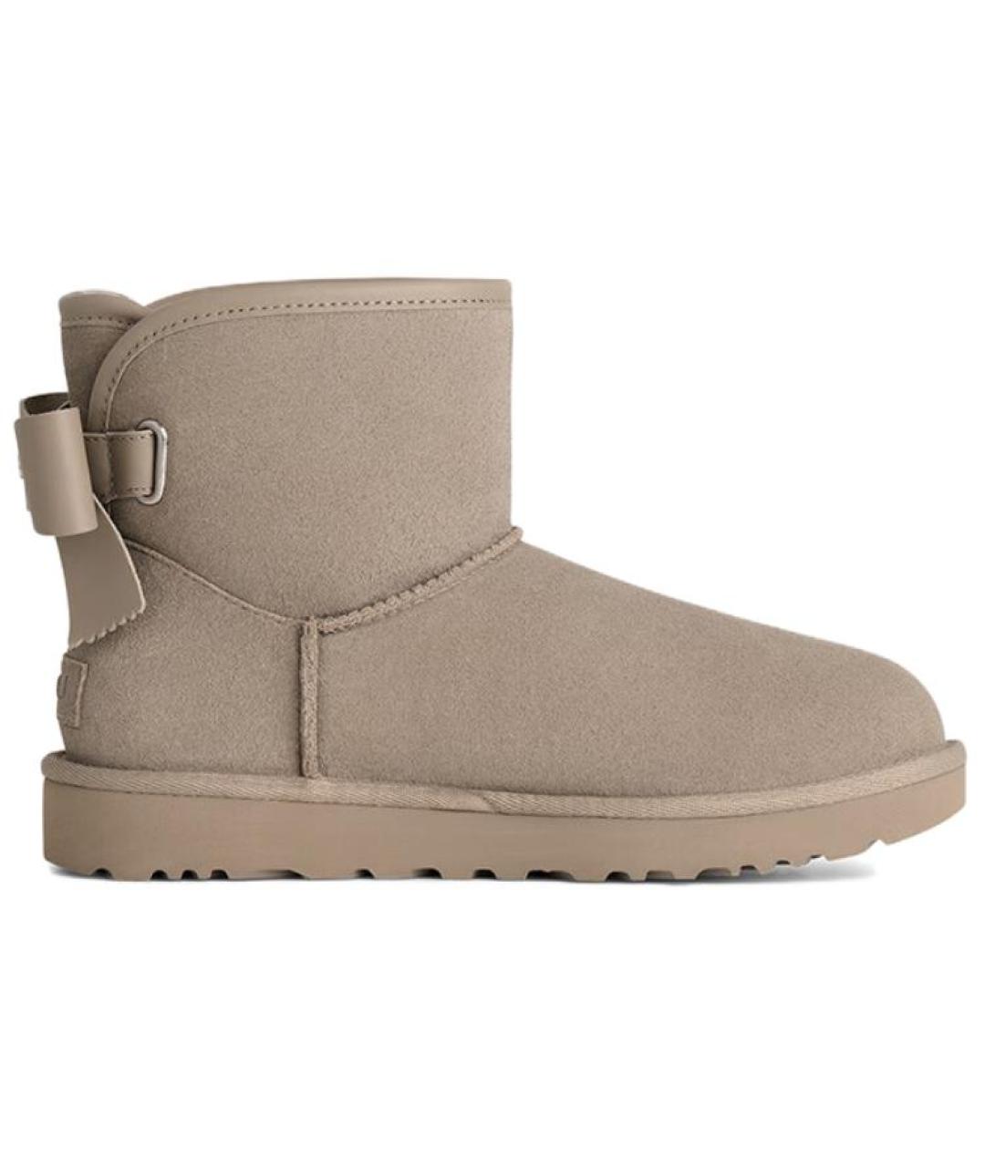 UGG AUSTRALIA Серые замшевые ботинки, фото 1