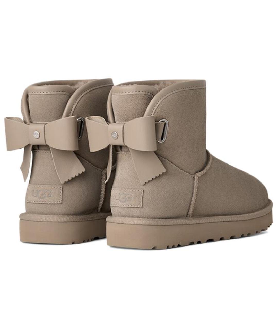 UGG AUSTRALIA Серые замшевые ботинки, фото 5