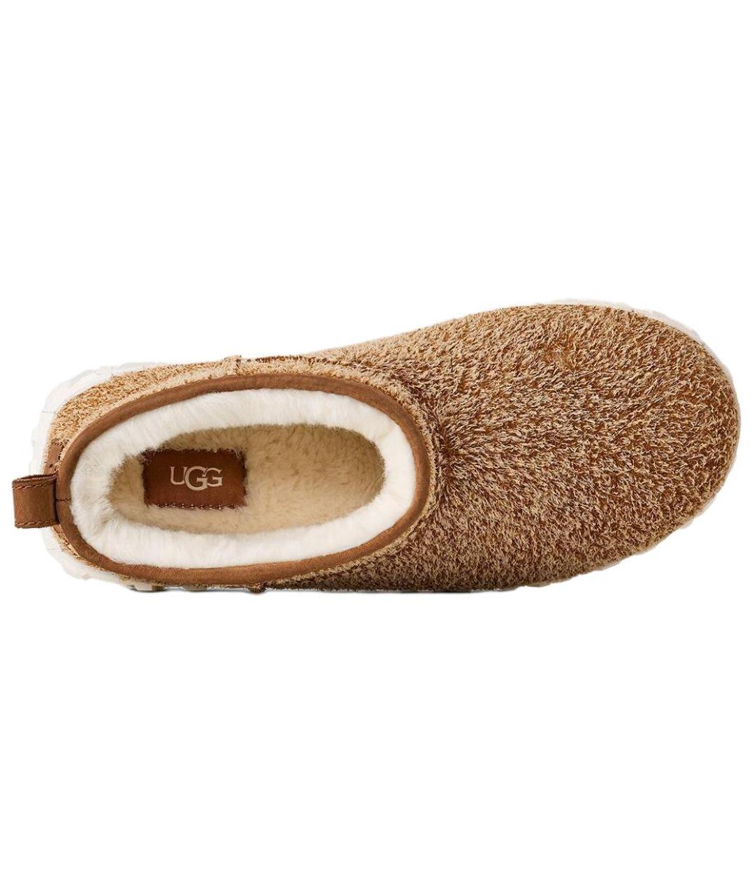 UGG AUSTRALIA Коричневые замшевые низкие ботинки, фото 5