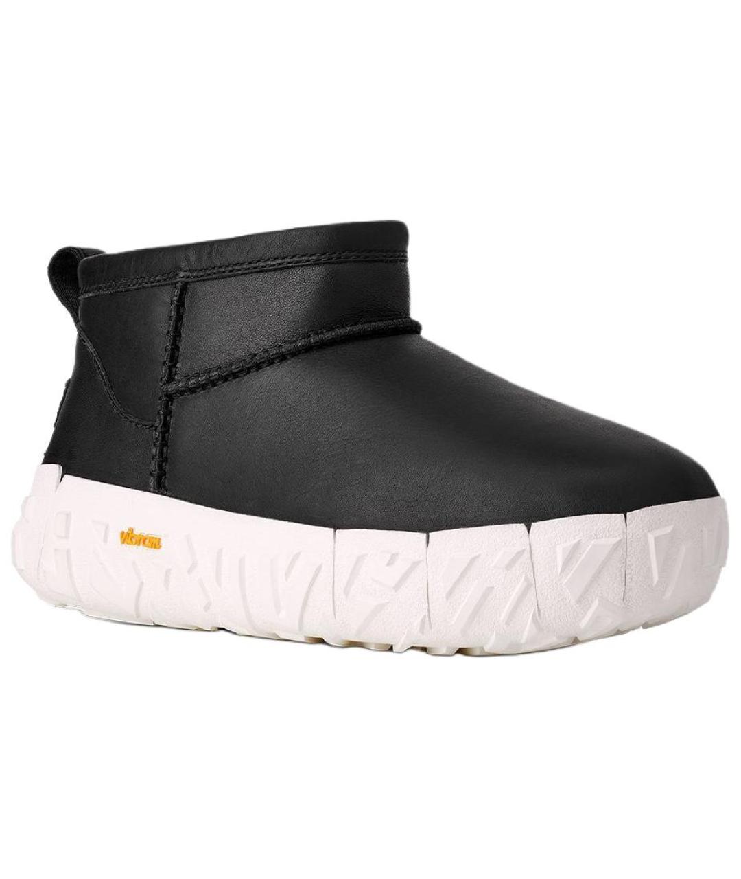 UGG Черные высокие ботинки, фото 3