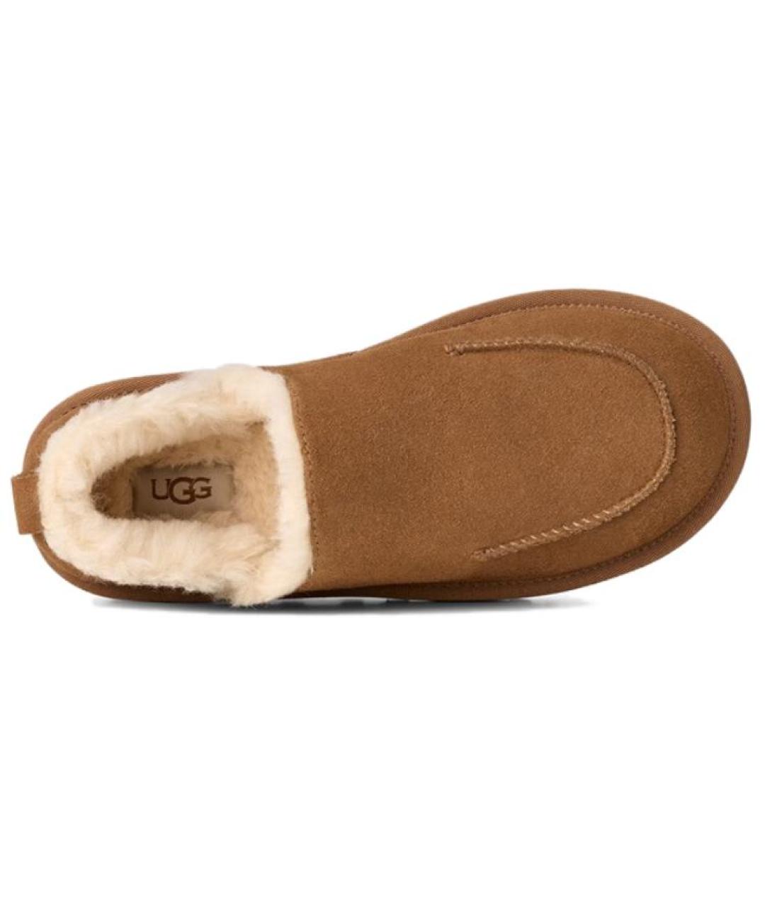 UGG AUSTRALIA Коричневые замшевые ботинки, фото 5