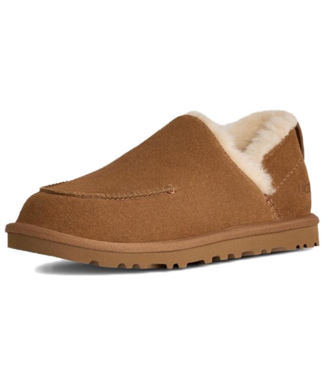 UGG AUSTRALIA Коричневые замшевые ботинки, фото 2