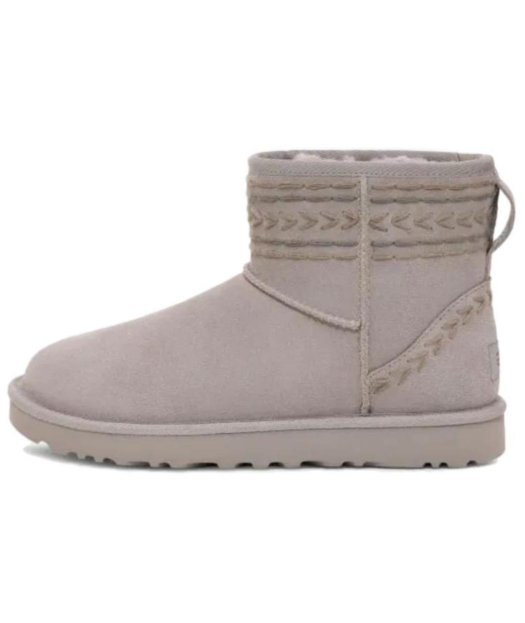 UGG AUSTRALIA Серые замшевые ботинки, фото 2