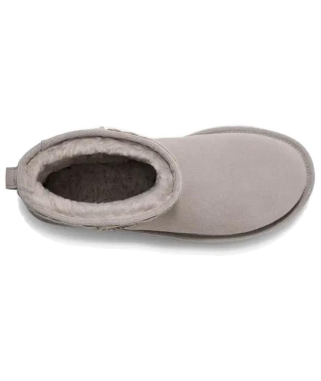 UGG AUSTRALIA Серые замшевые ботинки, фото 5