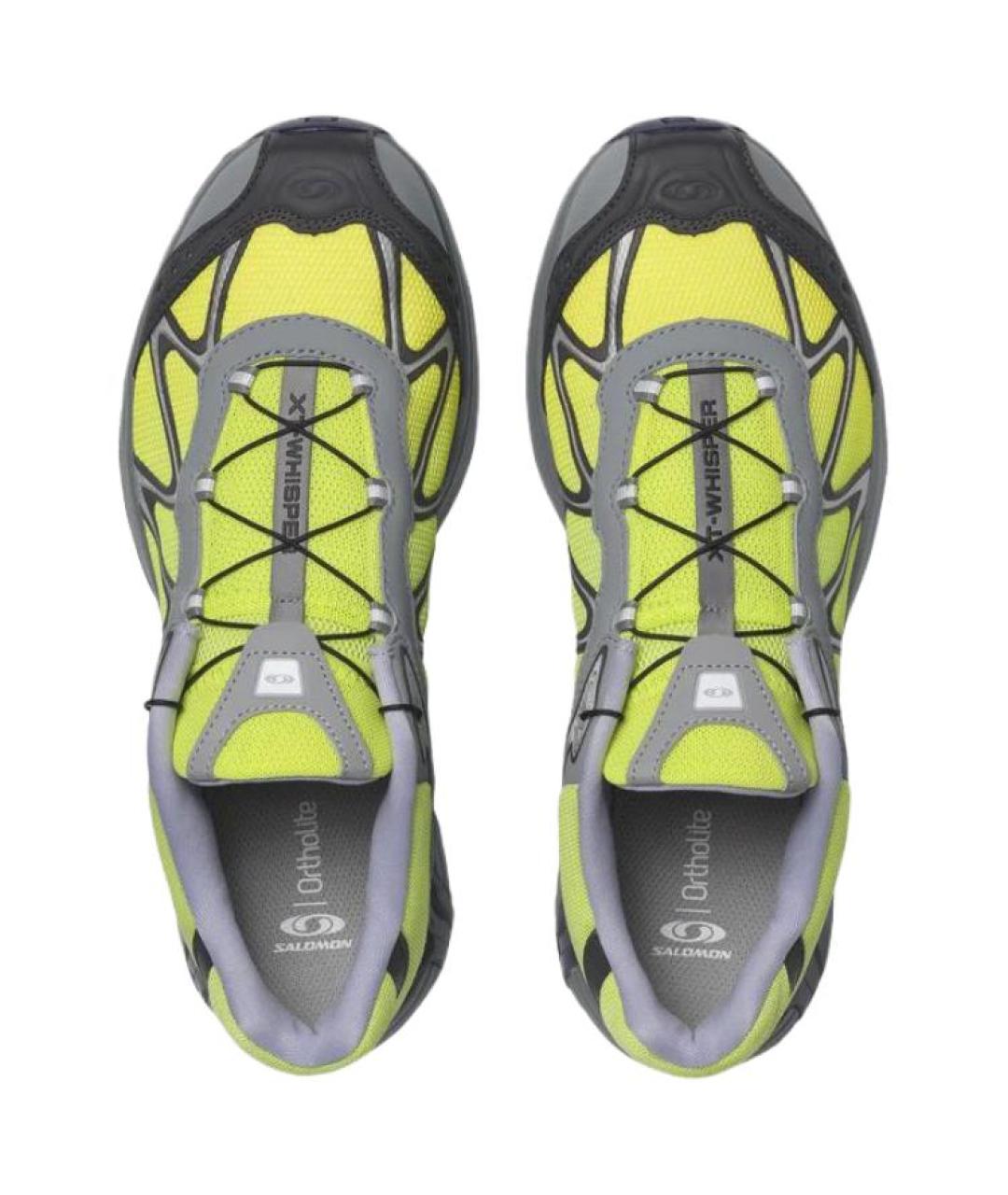 SALOMON Желтые текстильные кроссовки, фото 4