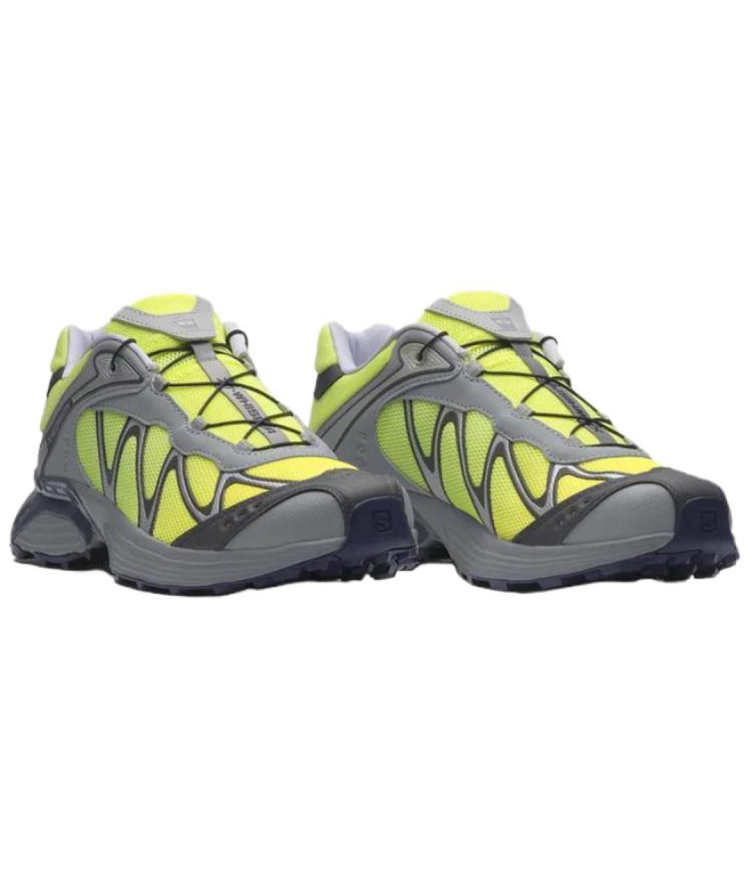 SALOMON Желтые текстильные кроссовки, фото 3