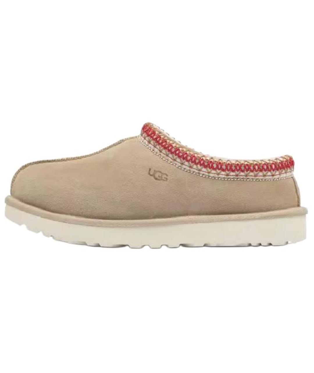 UGG AUSTRALIA Бежевые замшевые ботинки, фото 2