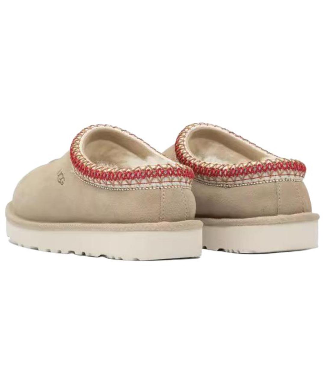 UGG AUSTRALIA Бежевые замшевые ботинки, фото 5