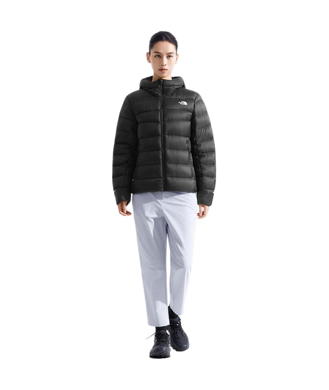 THE NORTH FACE Черный полиэстеровый пуховик, фото 2