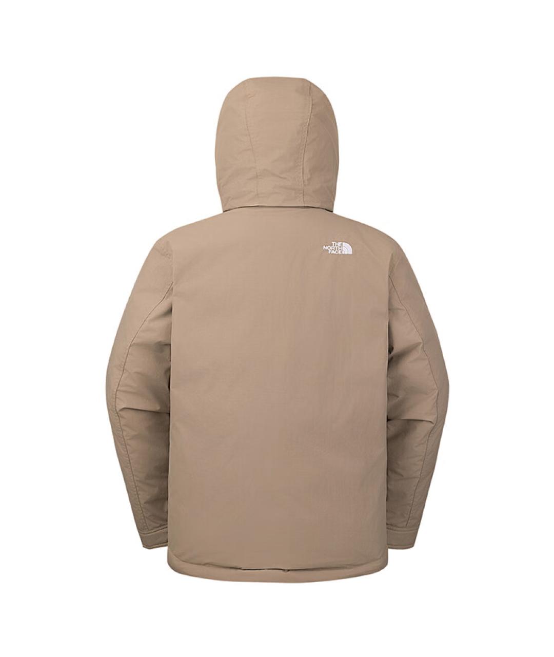 THE NORTH FACE Бежевый пуховик, фото 2