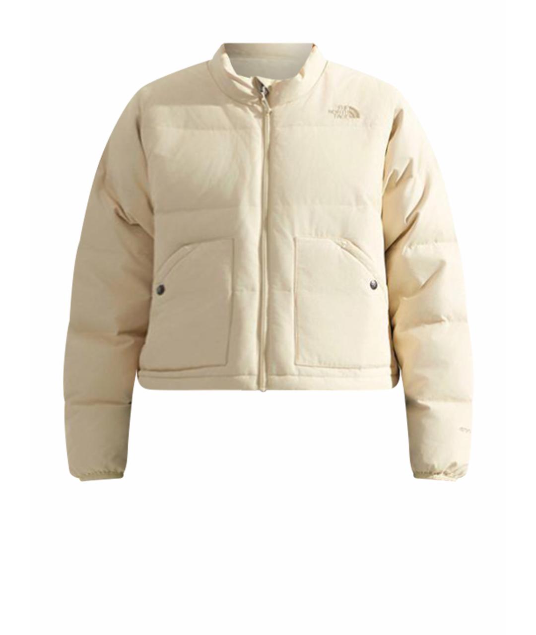 THE NORTH FACE Бежевый пуховик, фото 1
