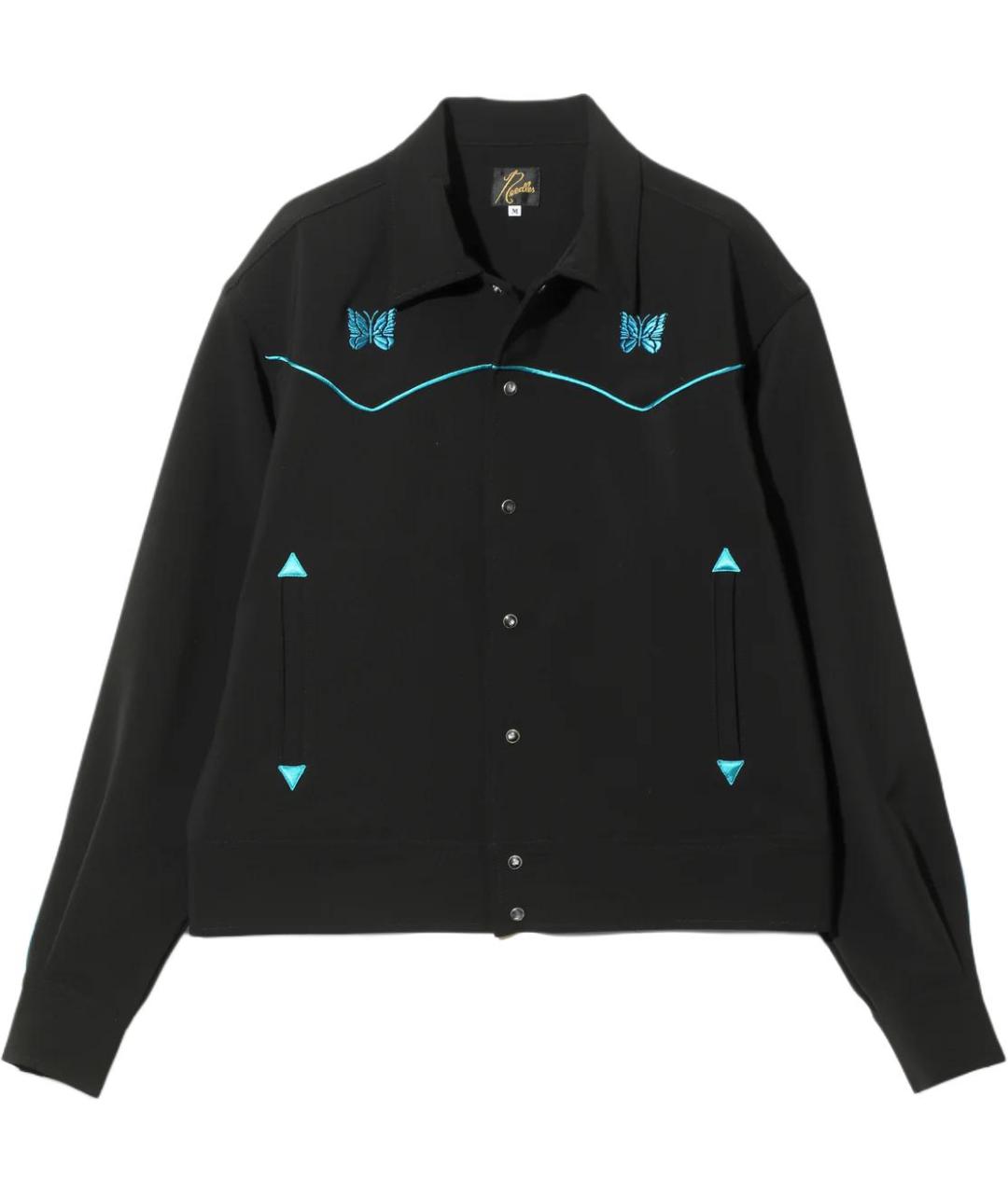 NEEDLES Черная куртка, фото 1