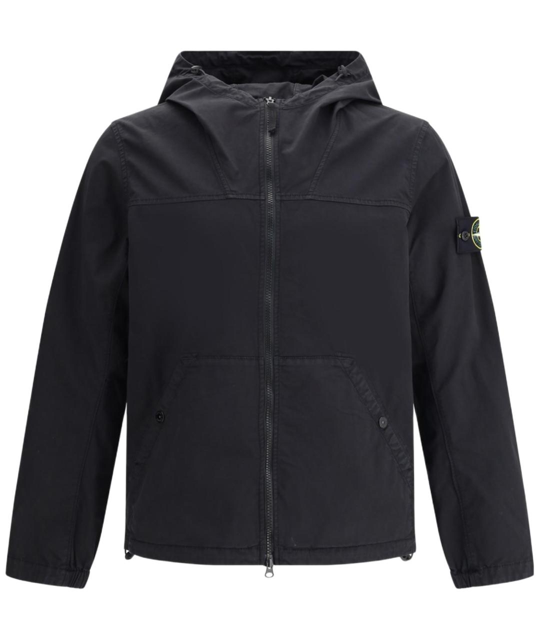 STONE ISLAND Черная куртка, фото 1