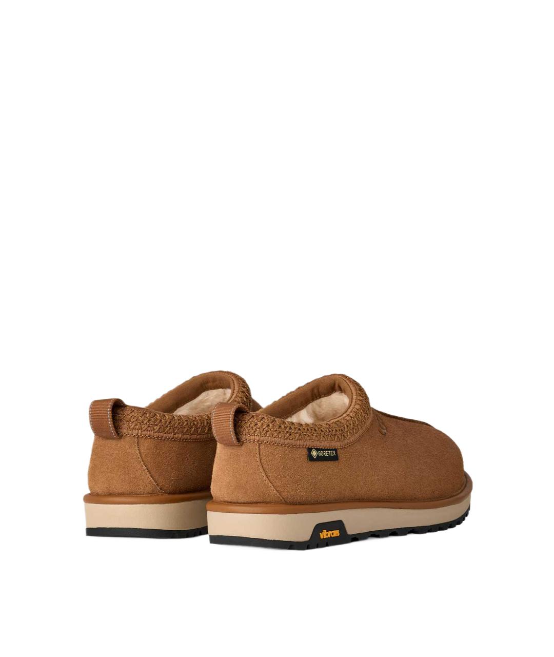 UGG AUSTRALIA Бежевые замшевые низкие ботинки, фото 3