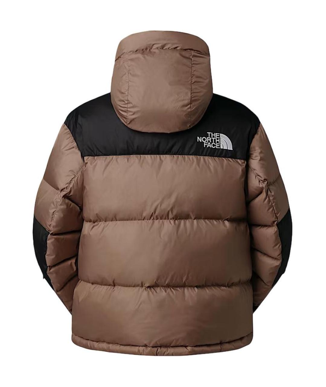 THE NORTH FACE Коричневый пуховик, фото 2