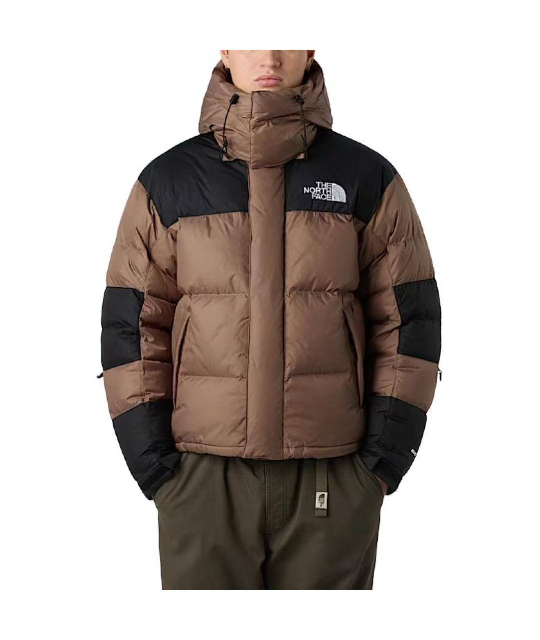 THE NORTH FACE Коричневый пуховик, фото 3