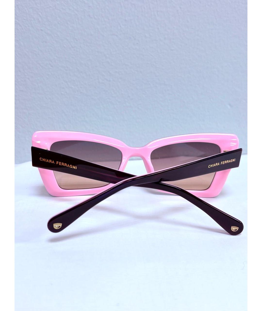 CHIARA FERRAGNI Мульти пластиковые солнцезащитные очки, фото 7