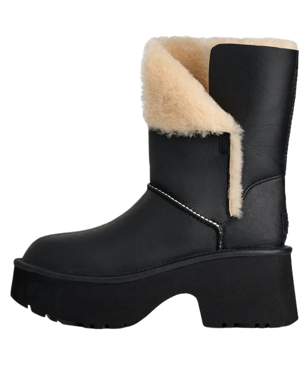 UGG AUSTRALIA Черные ботинки, фото 7