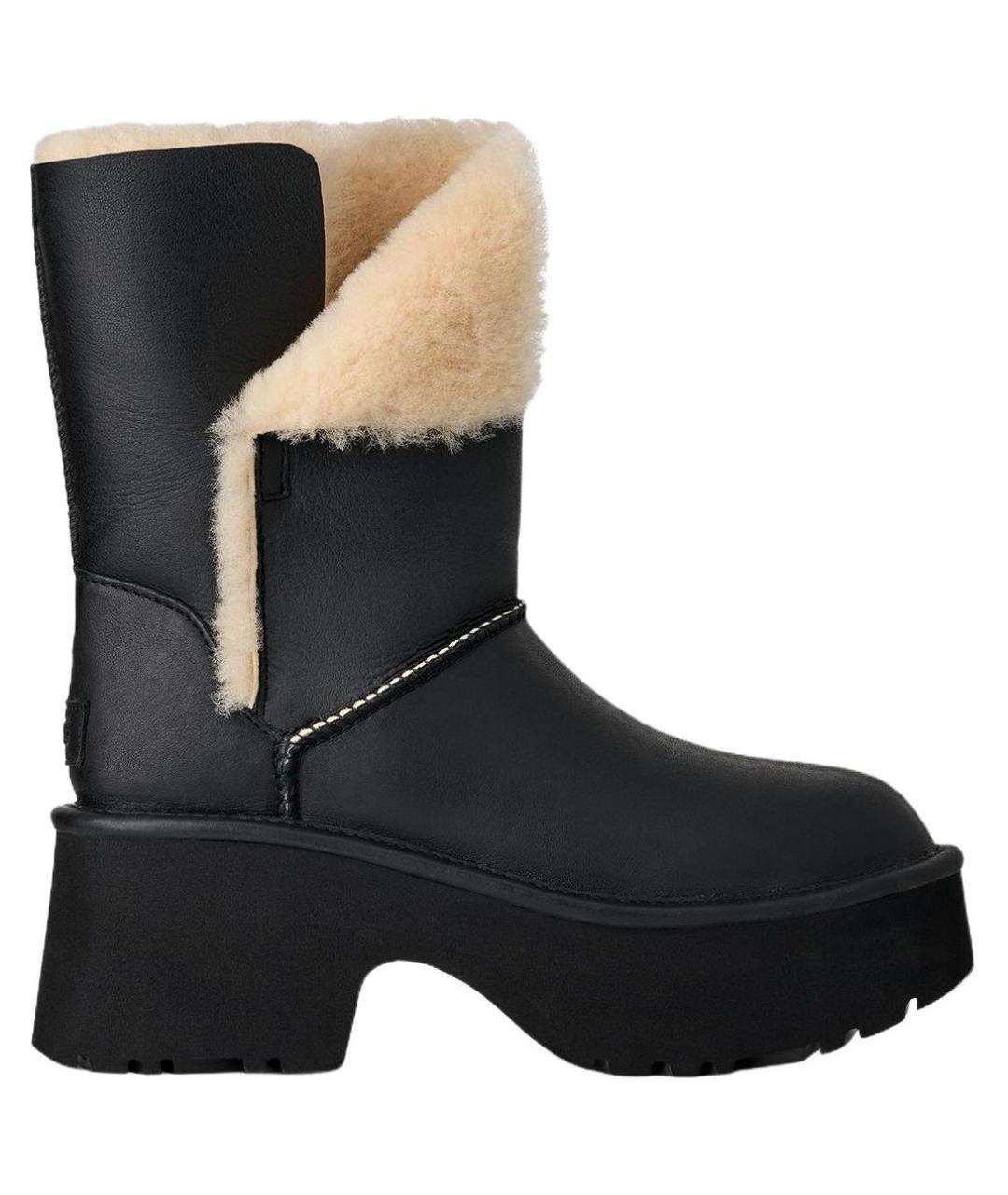 UGG AUSTRALIA Черные ботинки, фото 1