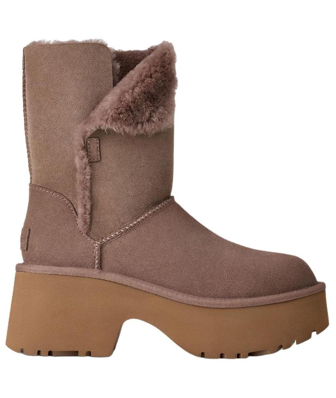 UGG AUSTRALIA Антрацитовые замшевые ботинки, фото 1