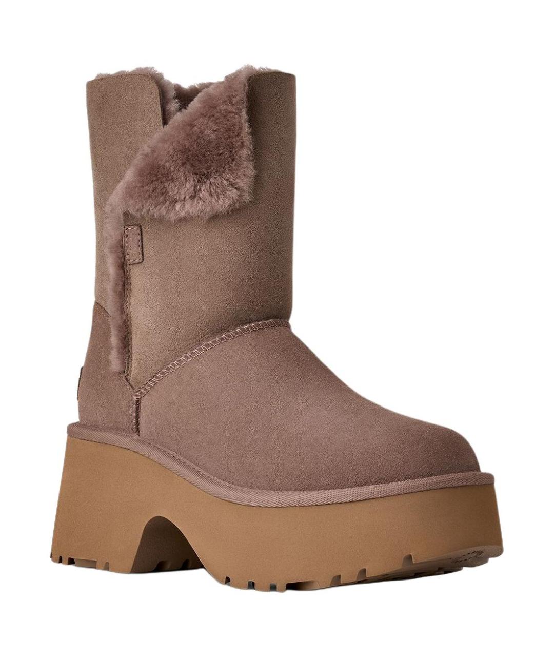 UGG AUSTRALIA Антрацитовые замшевые ботинки, фото 2