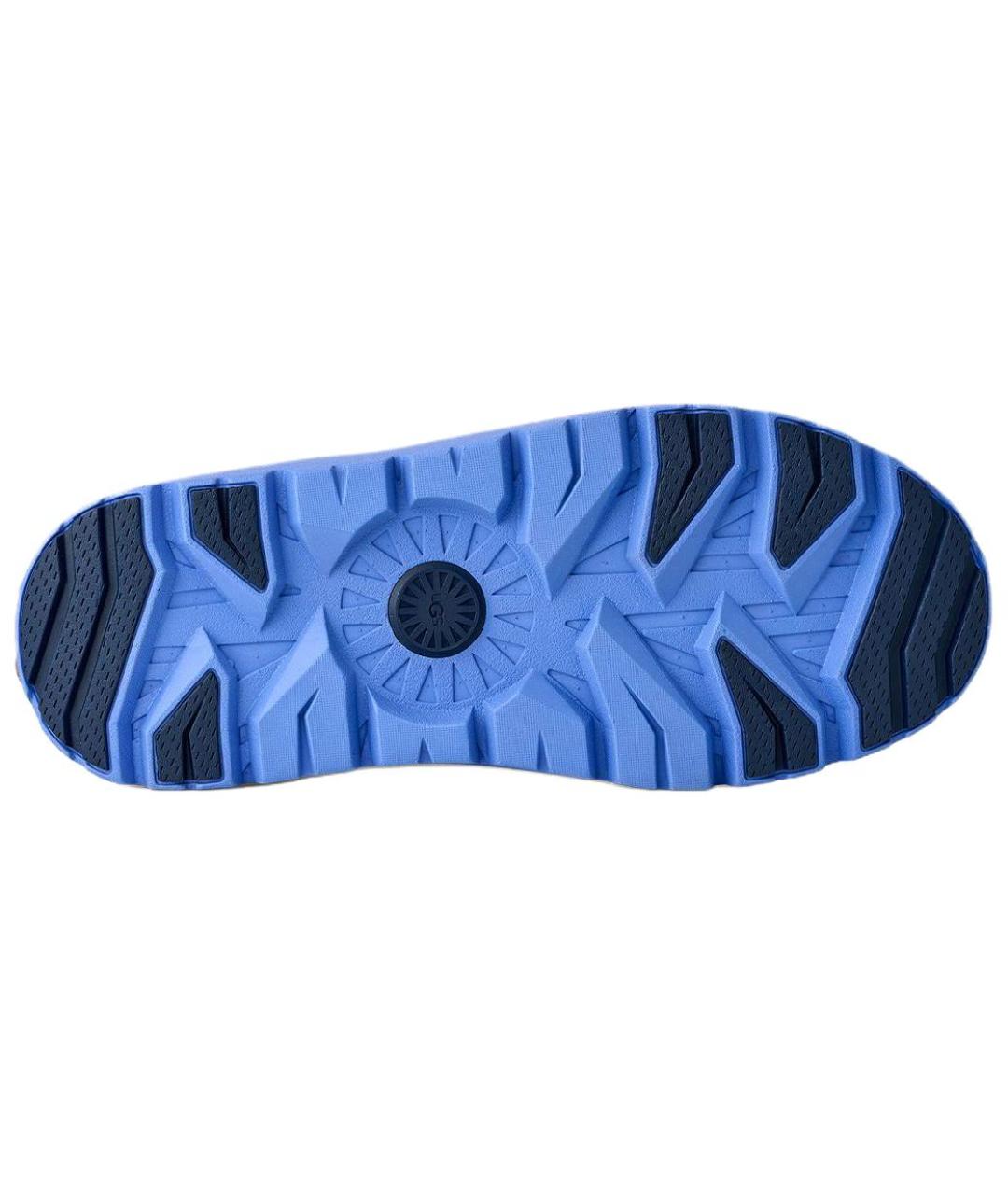 UGG AUSTRALIA Коричневые замшевые низкие ботинки, фото 5