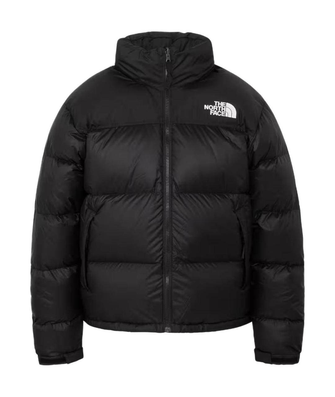THE NORTH FACE Черный полиамидовый пуховик, фото 2