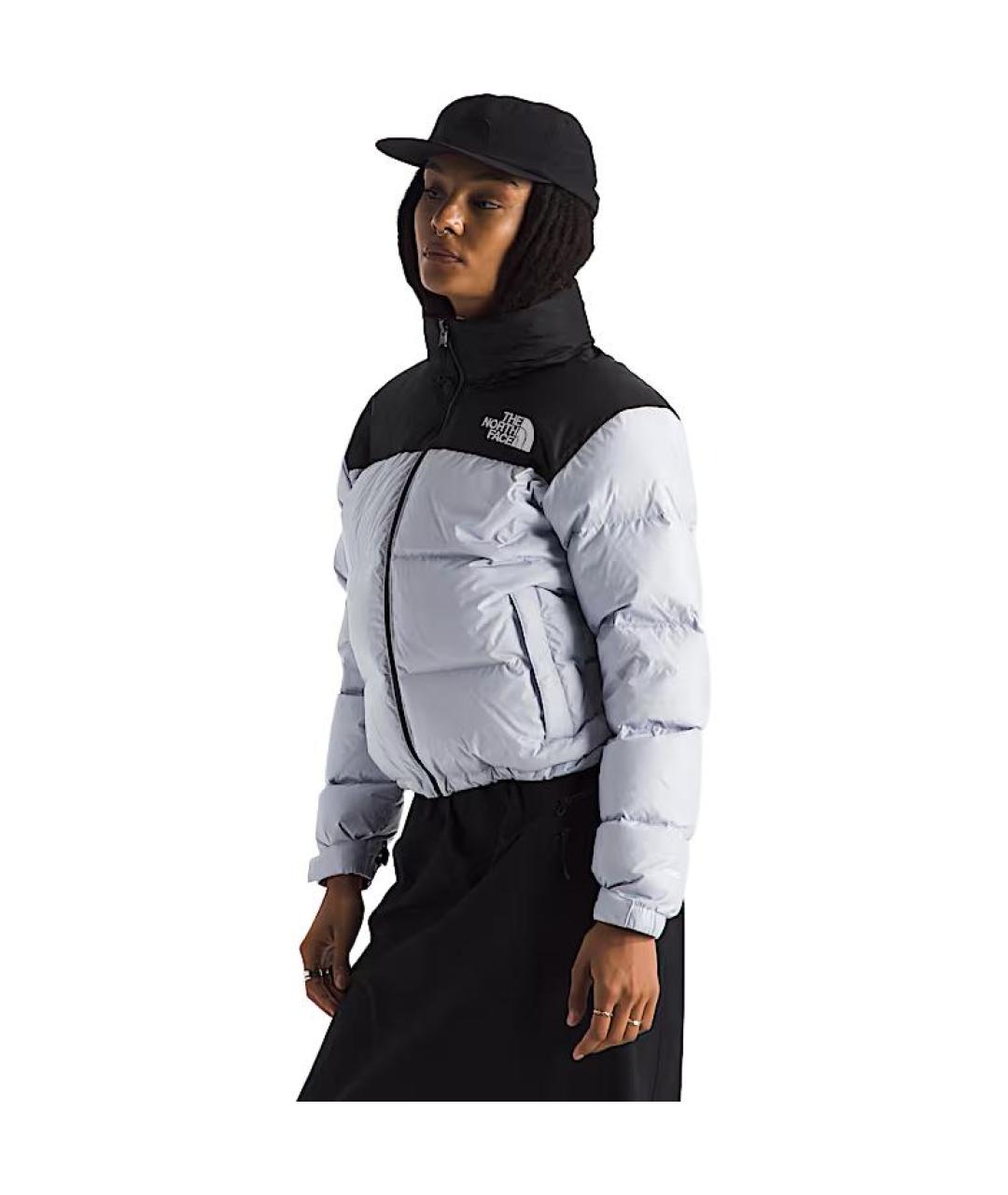 THE NORTH FACE Белый полиамидовый пуховик, фото 5