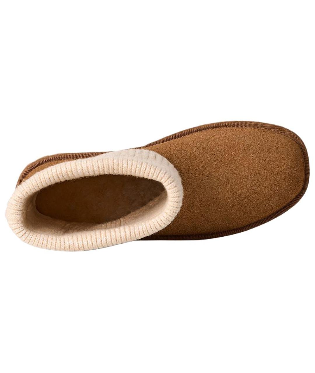 UGG AUSTRALIA Коричневые замшевые ботинки, фото 4