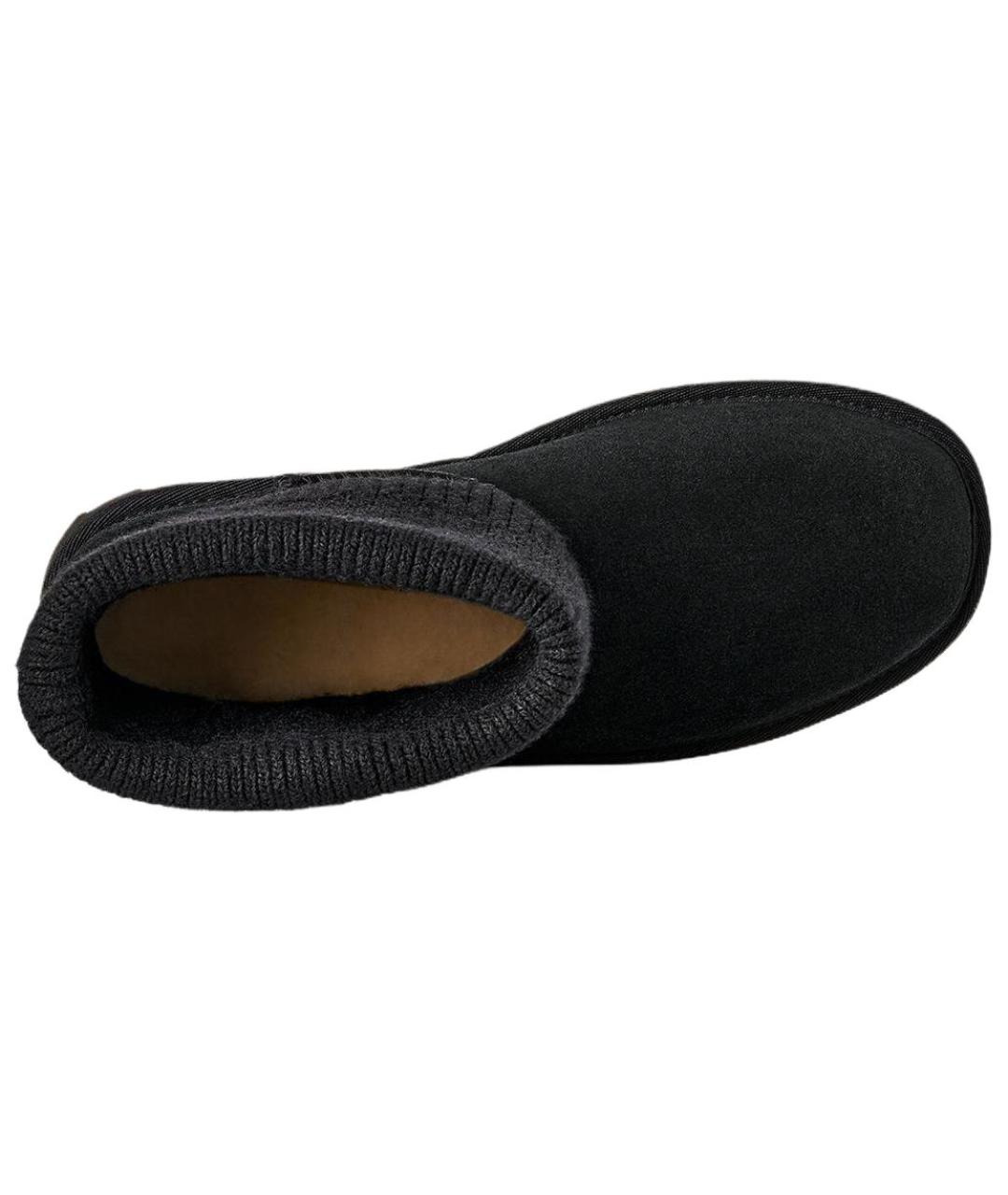 UGG AUSTRALIA Черные замшевые ботинки, фото 5