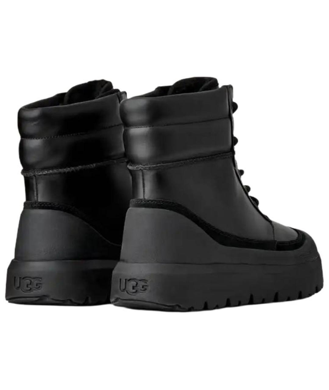 UGG AUSTRALIA Черные высокие ботинки, фото 3