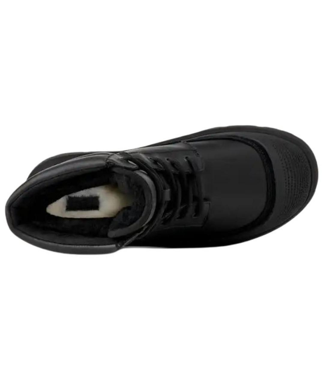 UGG AUSTRALIA Черные высокие ботинки, фото 4
