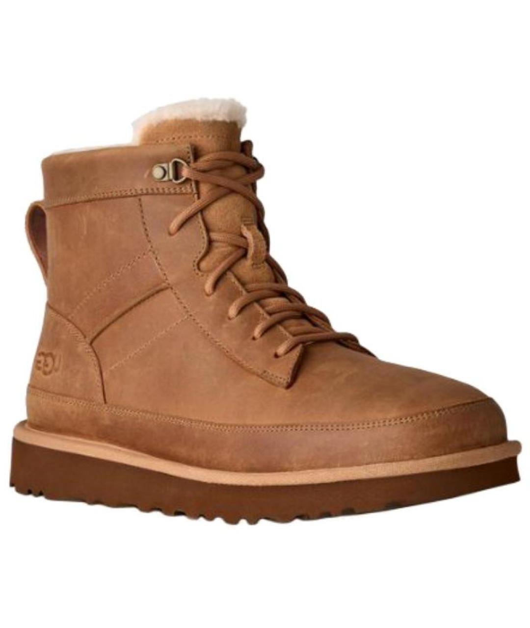 UGG AUSTRALIA Красные высокие ботинки, фото 1