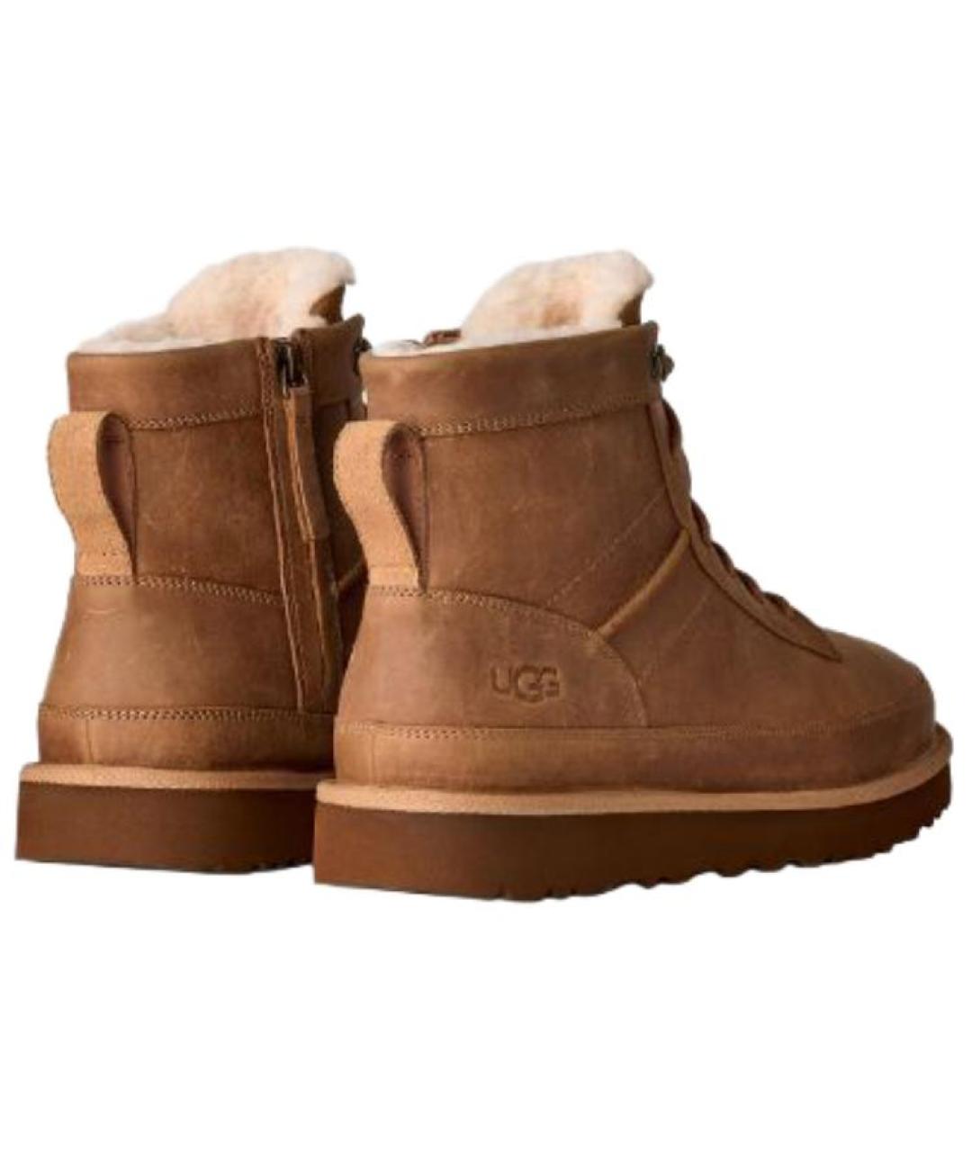 UGG AUSTRALIA Красные высокие ботинки, фото 3