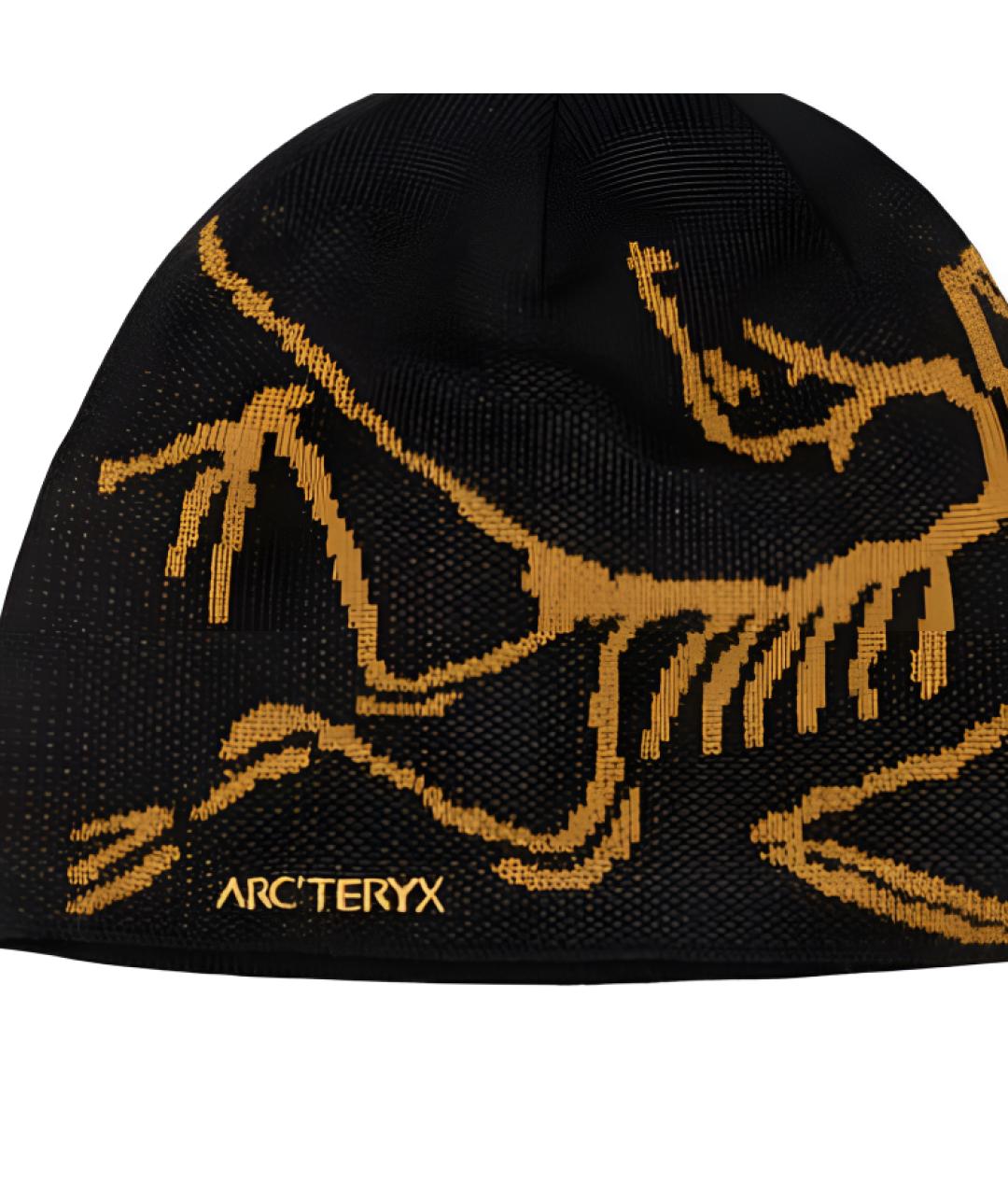 ARCTERYX Черная синтетическая шапка, фото 2