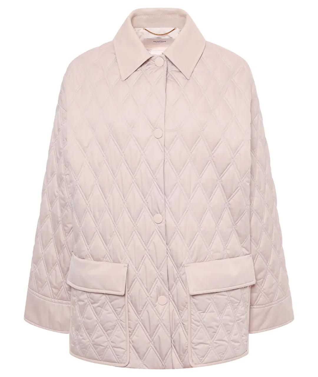 AGNONA Бежевая куртка, фото 1