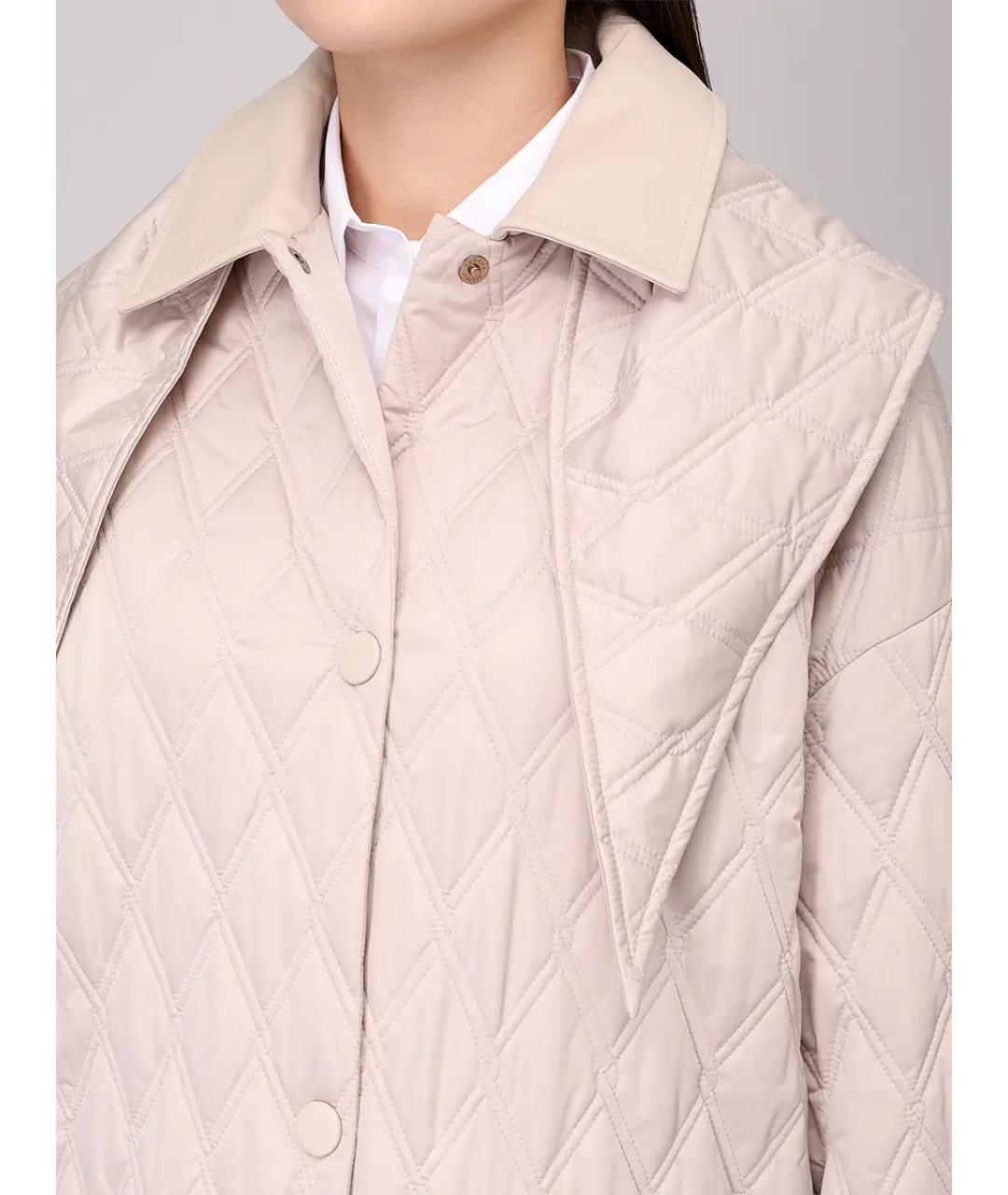 AGNONA Бежевая куртка, фото 4