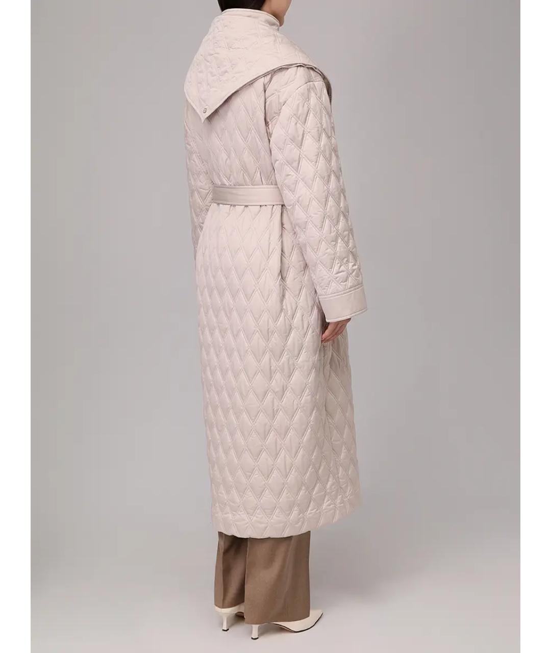 AGNONA Бежевый тренч/плащ, фото 3